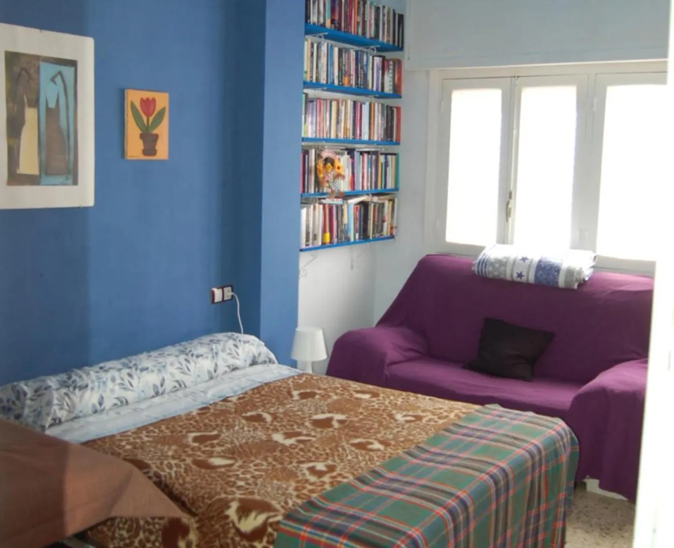 Habitacion Individual Luna & Tambor Room Almeria